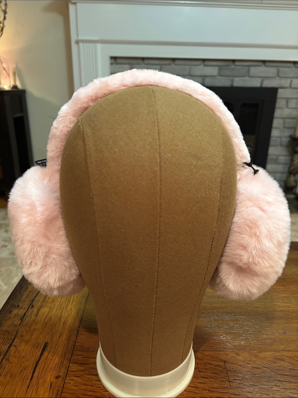 Nanette Lenore Plush Pink Ear Warmers